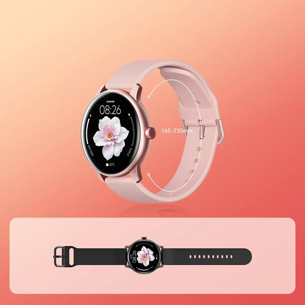 Wholesale Smartwatch Joyroom Classis Series JR-FC1 with call receiving function / IP68 protection pink - JYR1241 - {ean13} - Hurt