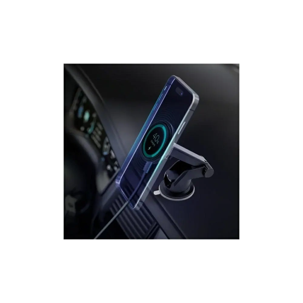 Wholesale 3MK Car MagCharger 15W Black Wireless Charging Car Mount for Dashboard - 3MK15934 - {ean13} - Hurt