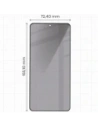 Wholesale Bizon Glass Edge Shadow Samsung Galaxy S25 Edge tinted with a black frame - BIZ8936 - {ean13} - Hurt