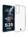 Elastyczne etui Bizon Case Salpa do Samsung Galaxy S25 Edge przezroczyste