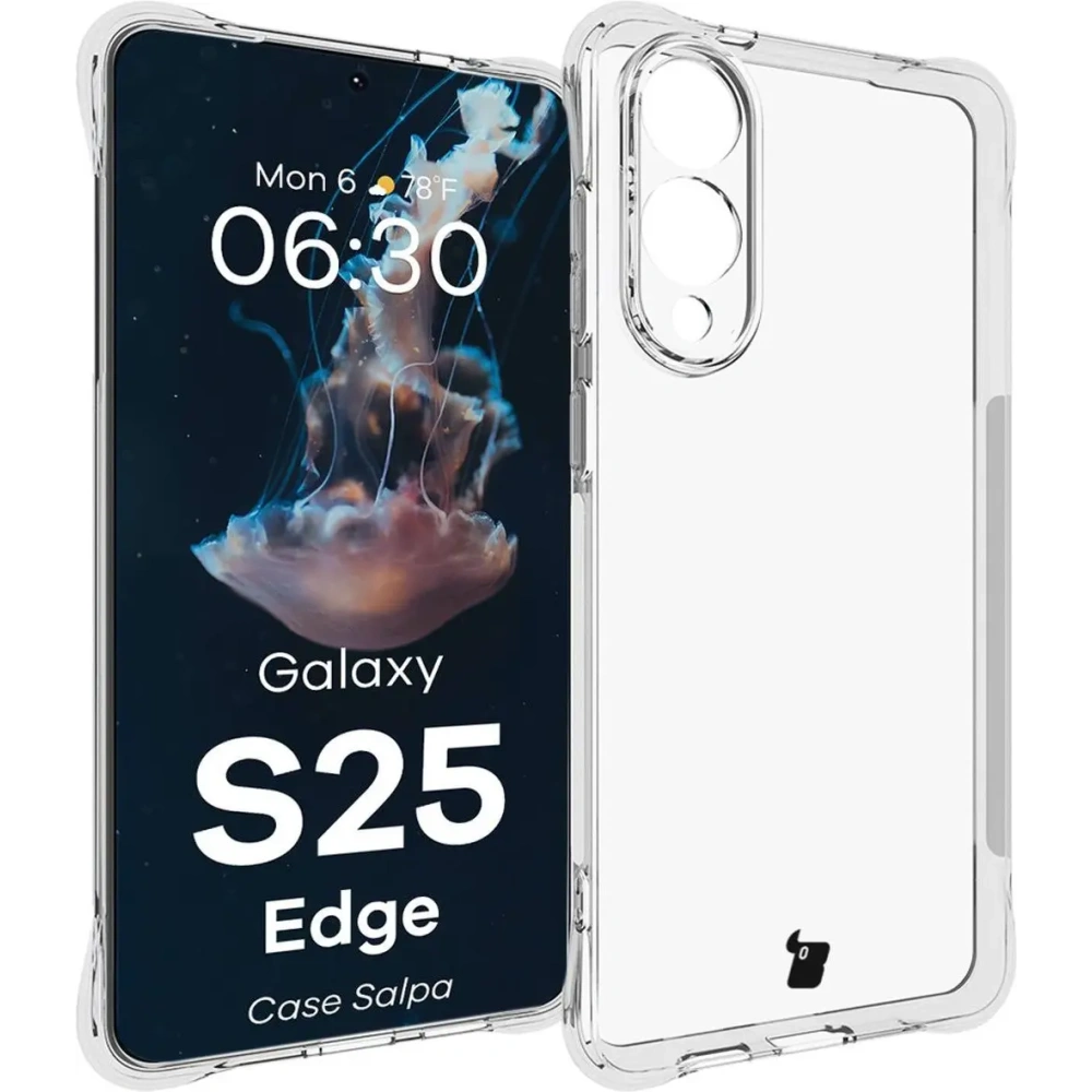 Wholesale Bizon Case Salpa Samsung Galaxy S25 Edge clear - BIZ8938 - {ean13} - Hurt