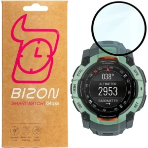 Hurtownia GSM - Bizon Üveg Óra Edge Hybrid Garmin Instinct 3 45mm fekete - BIZ8940 - {ean13} - Hurt