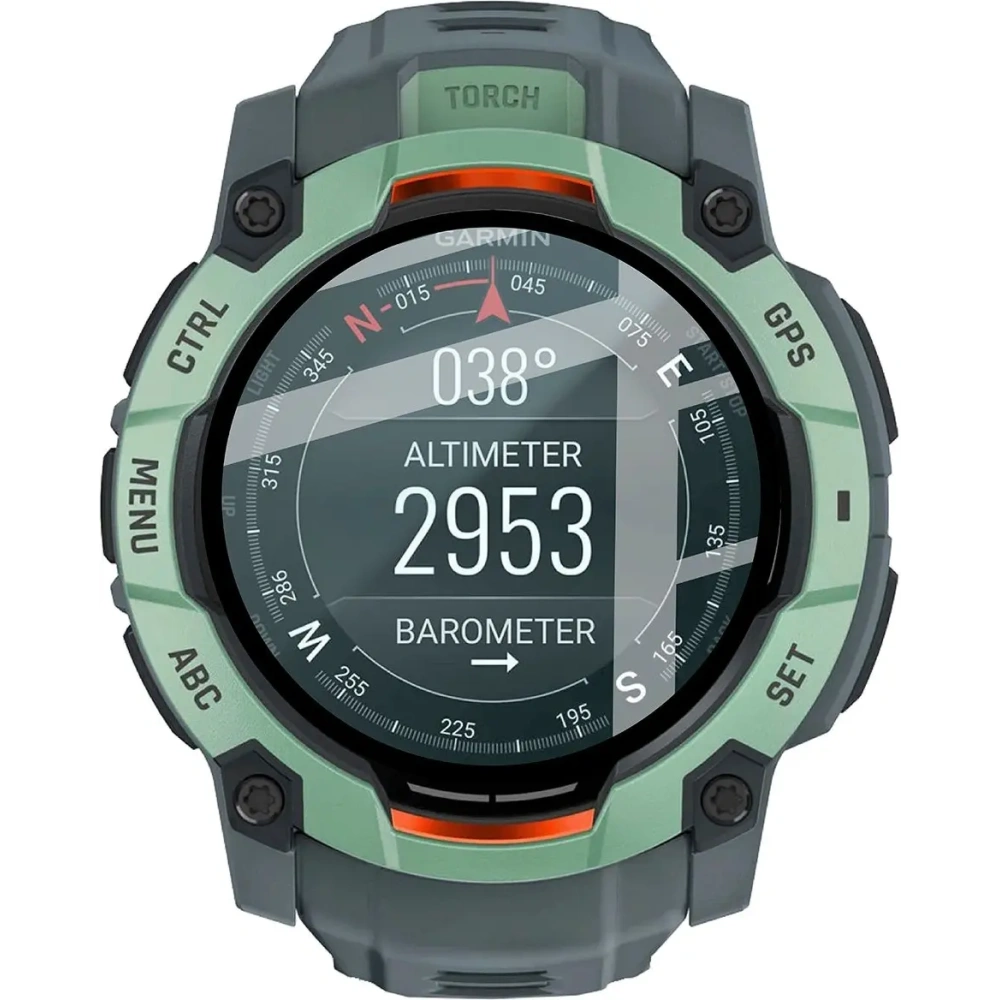 Hurtownia GSM - Bizon Üveg Óra Edge Hybrid Garmin Instinct 3 45mm fekete - BIZ8940 - {ean13} - Hurt