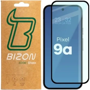 Hurtownia GSM - Bizon Glass Edge 2 Google Pixel 9a fekete keret - BIZ8941 - {ean13} - Hurt