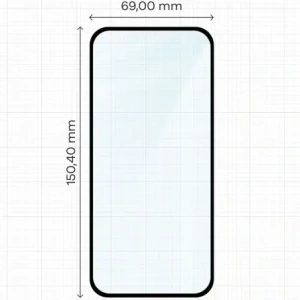 Hurtownia GSM - Bizon Glass Edge 2 Google Pixel 9a fekete keret - BIZ8941 - {ean13} - Hurt