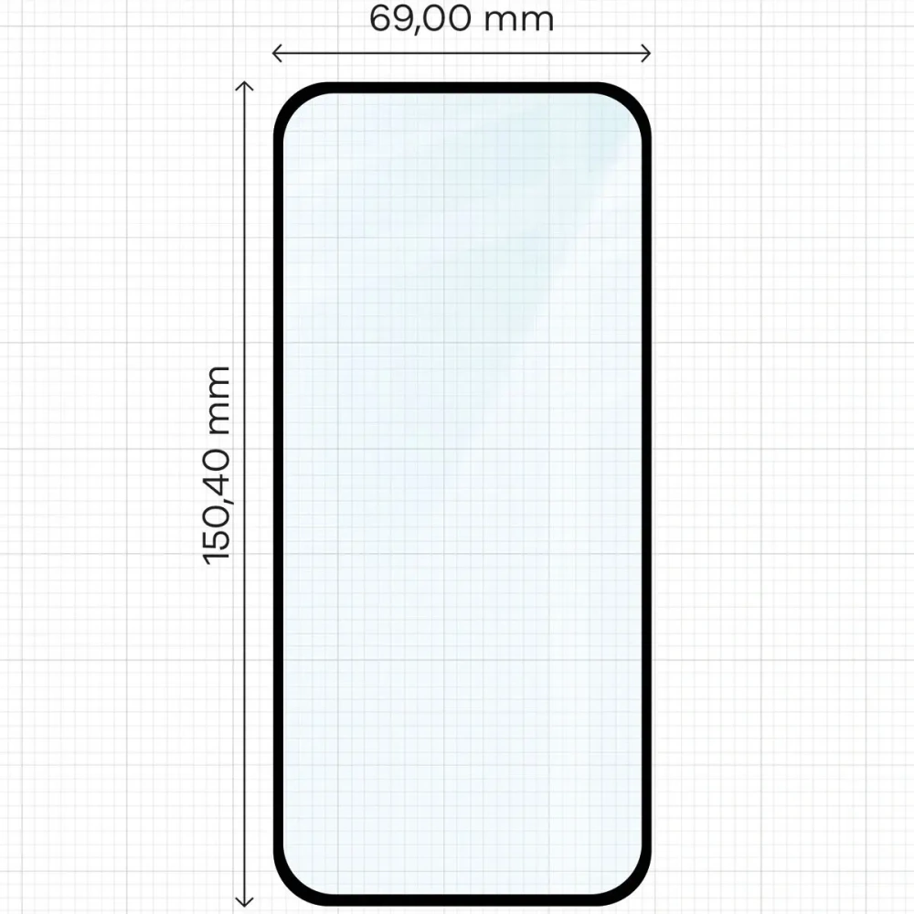 Wholesale Bizon Glass Edge 2 Google Pixel 9a black frame - BIZ8941 - {ean13} - Hurt
