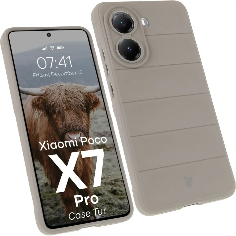 Wholesale Bizon Case Tur Xiaomi Poco X7 Pro light gray - BIZ8942 - {ean13} - Hurt