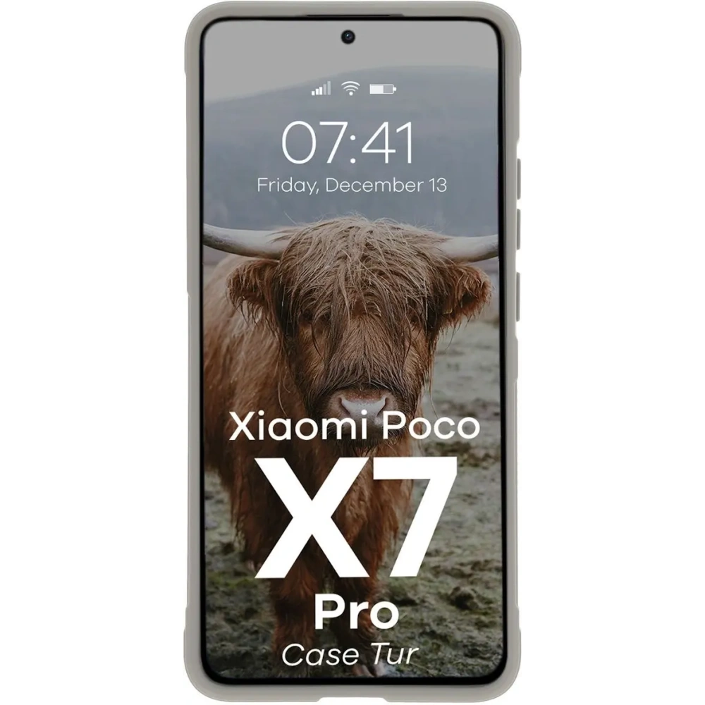 Wholesale Bizon Case Tur Xiaomi Poco X7 Pro light gray - BIZ8942 - {ean13} - Hurt
