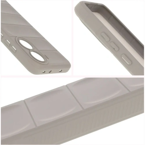 Pancerne etui Bizon Case Tur do Xiaomi Poco X7 Pro jasnoszare