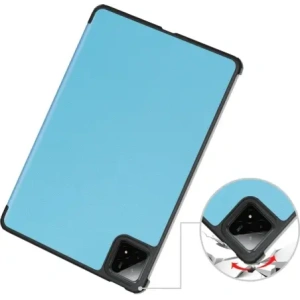 Wholesale Bizon Case Tab Croc Xiaomi Pad 7 / 7 Pro blue - BIZ8943 - {ean13} - Hurt