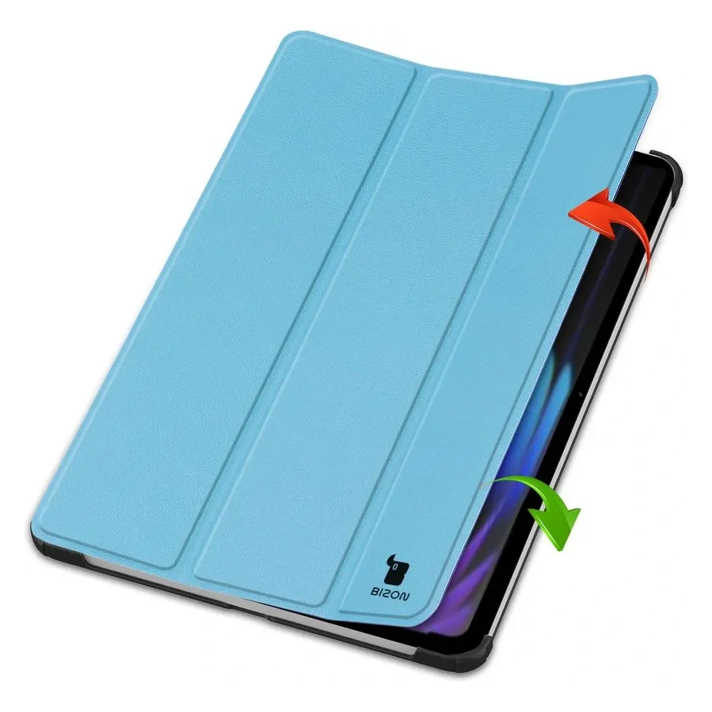 Hurtownia GSM - Etui z klapką Bizon Case Tab Croc do Xiaomi Pad 7 / 7 Pro błękitne - BIZ8943 - {ean13} - Hurt