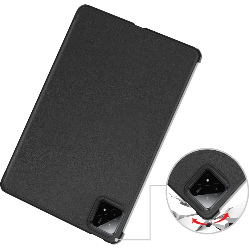Hurtownia GSM - Etui z klapką Bizon Case Tab Croc do Xiaomi Pad 7 / 7 Pro czarne - BIZ8944 - {ean13} - Hurt