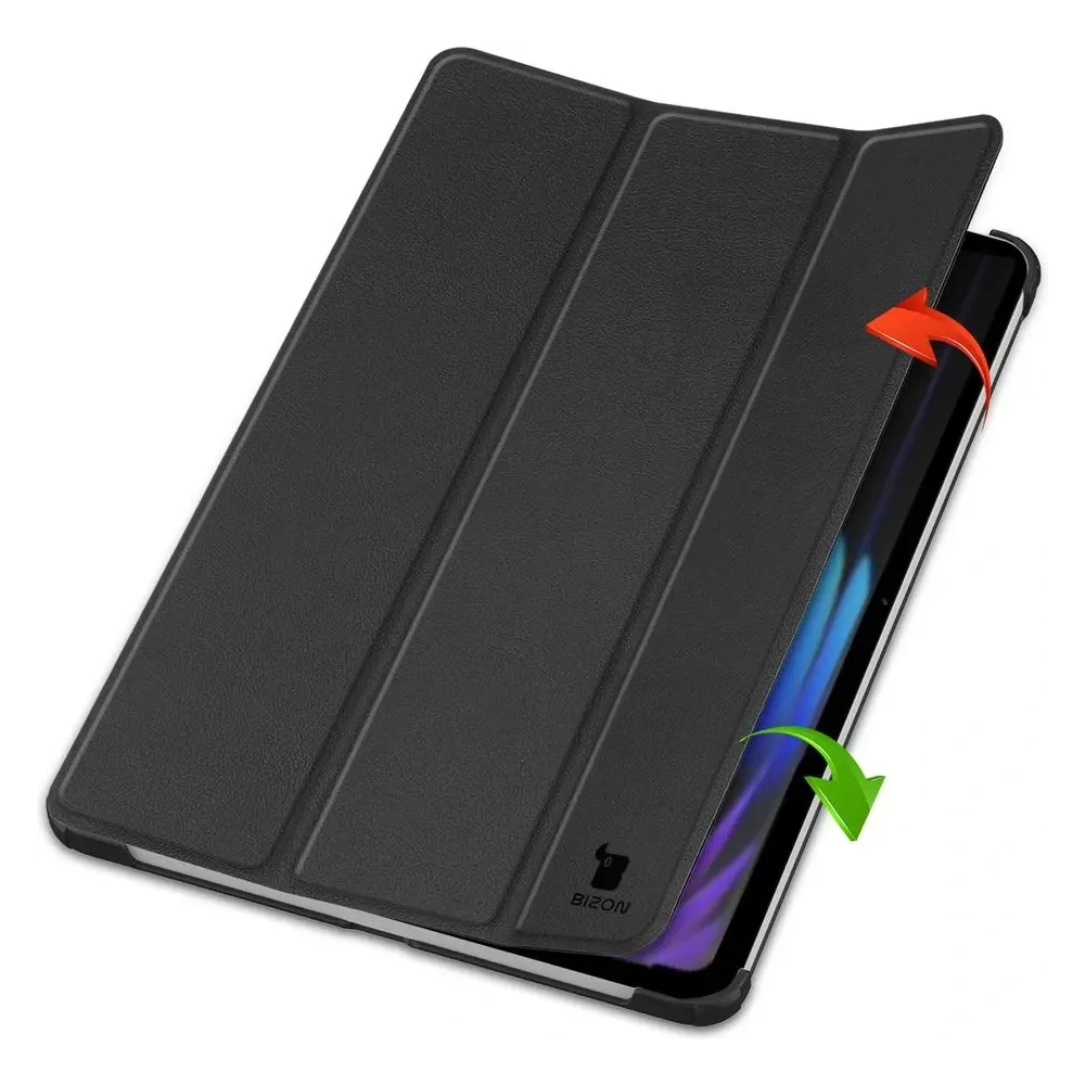 Hurtownia GSM - Etui z klapką Bizon Case Tab Croc do Xiaomi Pad 7 / 7 Pro czarne - BIZ8944 - {ean13} - Hurt