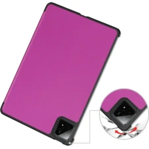 Wholesale Bizon Case Tab Croc Xiaomi Pad 7 / 7 Pro purple - BIZ8945 - {ean13} - Hurt