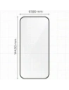 Hurtownia GSM - Szkło hartowane z ramką do łatwej aplikacji Bizon Glass Aplikator do Apple iPhone 16 [2 PACK] - BIZ8949 - {ean13} - Hurt