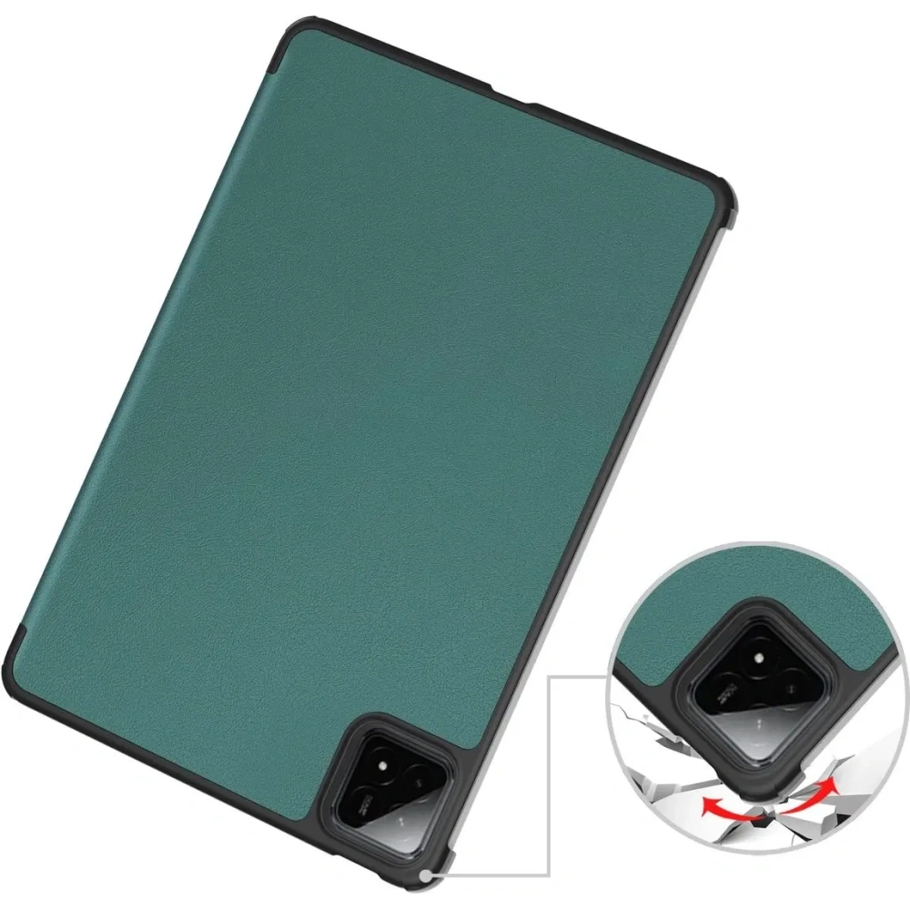 Hurtownia GSM - Bizon Case Tab Croc Xiaomi Pad 7 / 7 Pro verde închis - BIZ8953 - {ean13} - Hurt