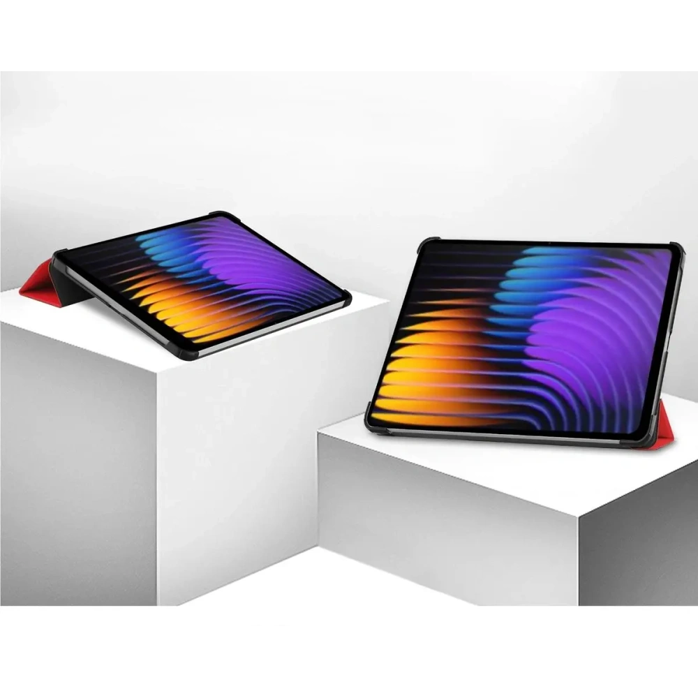 Wholesale Bizon Case Tab Croc Xiaomi Pad 7 / 7 Pro red - BIZ8954 - {ean13} - Hurt