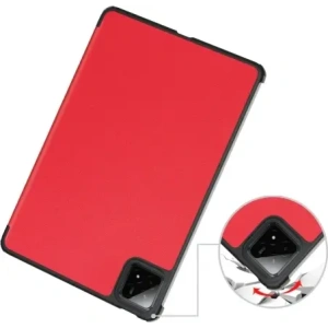 Hurtownia GSM - Bizon Case Tab Croc Xiaomi Pad 7 / 7 Pro piros - BIZ8954 - {ean13} - Hurt