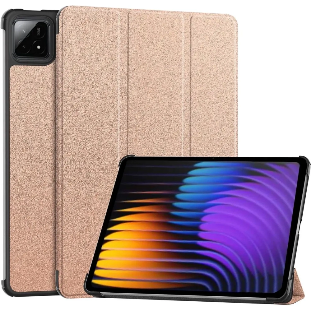 Hurtownia GSM - Bizon Case Tab Croc Xiaomi Pad 7 / 7 Pro aur roz - BIZ8955 - {ean13} - Hurt
