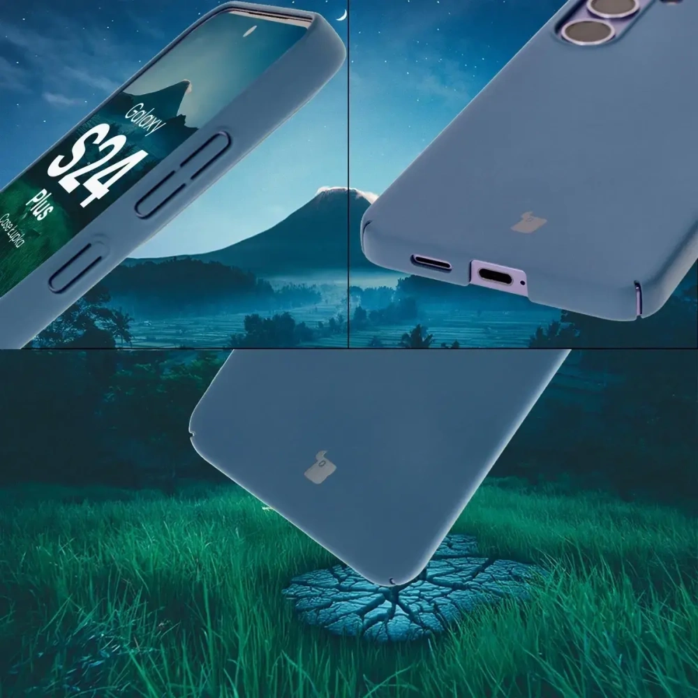 Hurtownia GSM - Bizon Case Lupka Samsung Galaxy S24+ Plus albastru - BIZ8956 - {ean13} - Hurt