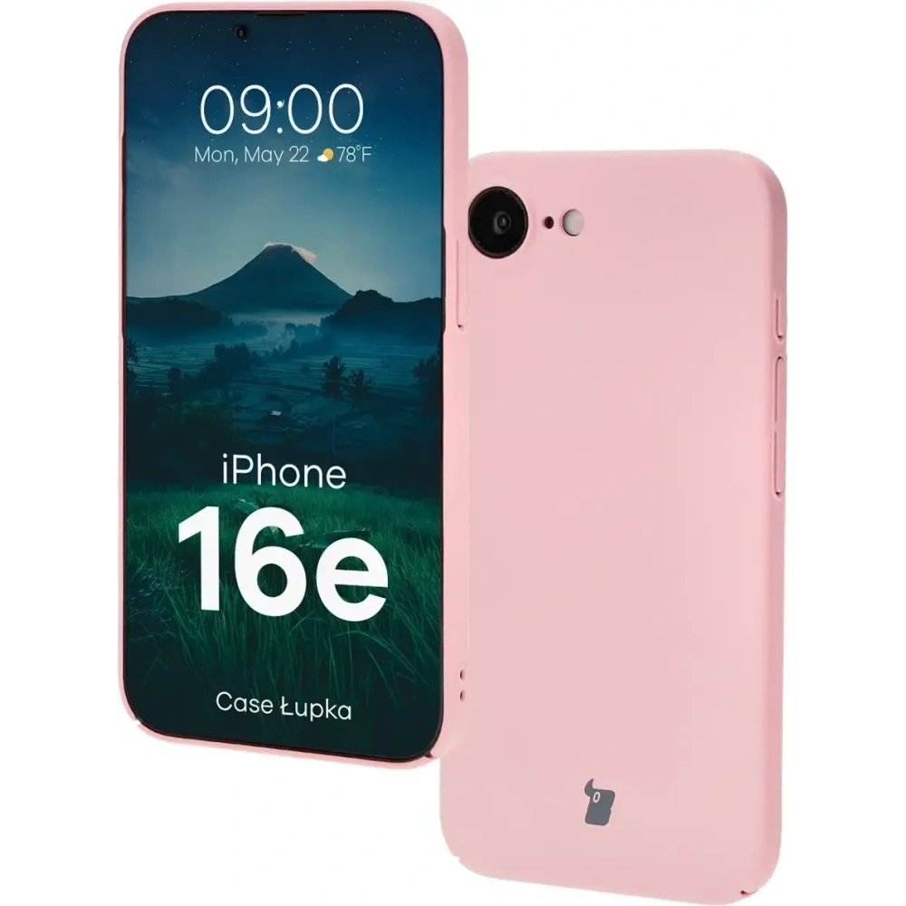 Hurtownia GSM - Bizon Case Lupka Apple iPhone 16e rózsaszín - BIZ8958 - {ean13} - Hurt