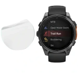 Wholesale Bizon Glass Watch Hydrogel Garmin Tactix 8 AMOLED 51mm / SOLAR 51mm [2 PACK] - BIZ8961 - {ean13} - Hurt