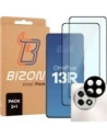 Bizon Edge 2 balení 2x tvrzené sklo + 1x ochrana objektivu OnePlus 13R