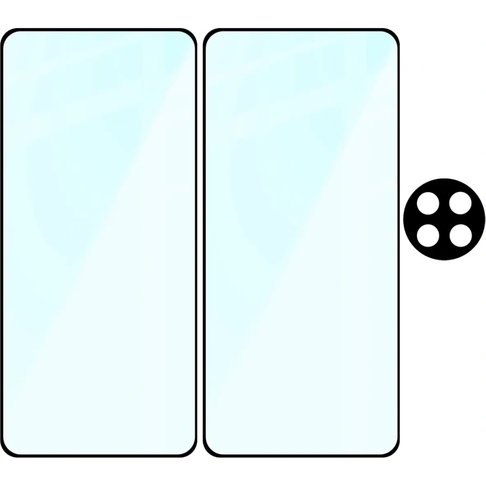 Hurtownia GSM - Bizon Edge 2 balení 2x tvrzené sklo + 1x ochrana objektivu OnePlus 13R - BIZ8964 - {ean13} - Hurt