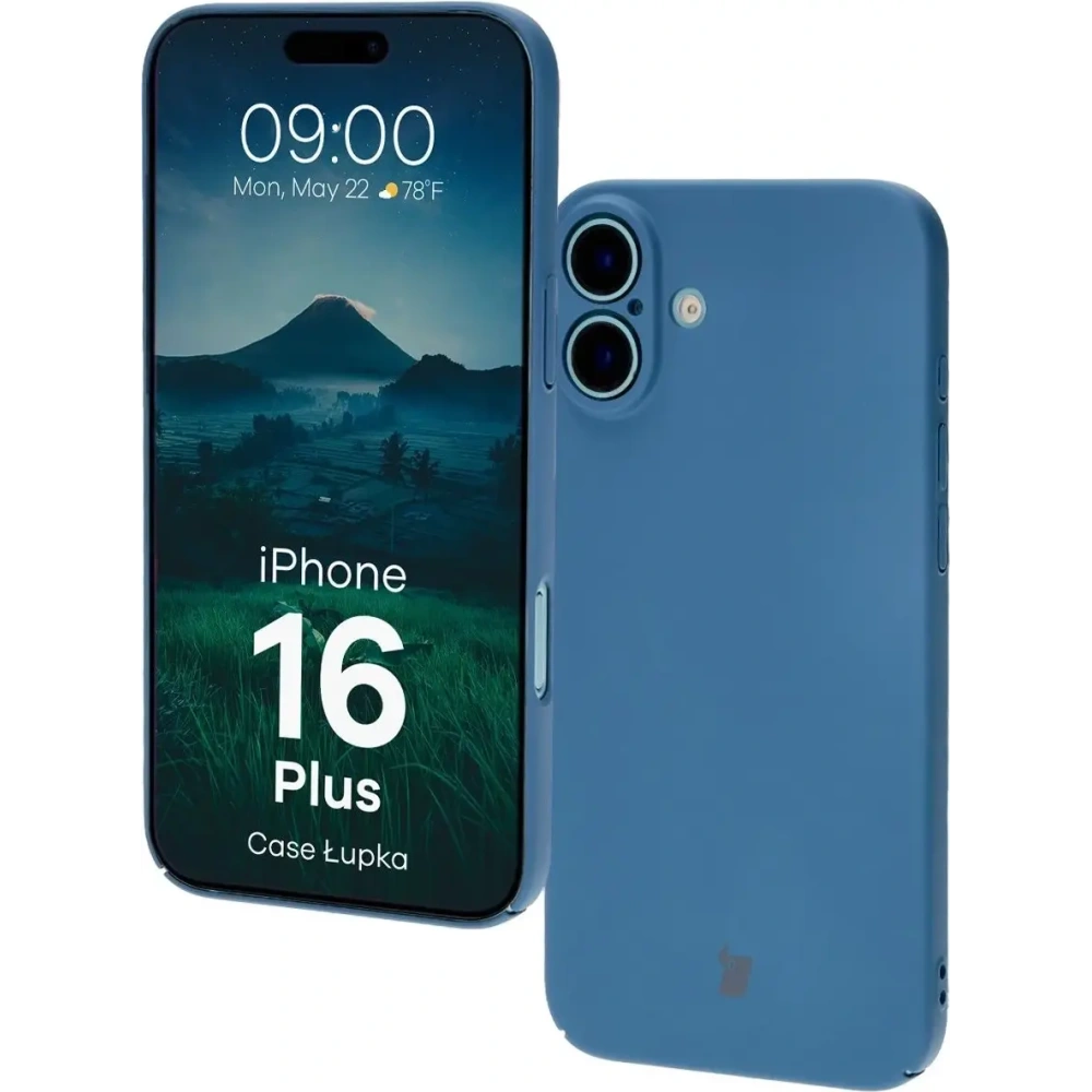Hurtownia GSM - Bizon Case Lupka Apple iPhone 16 Plus kék - BIZ8966 - {ean13} - Hurt