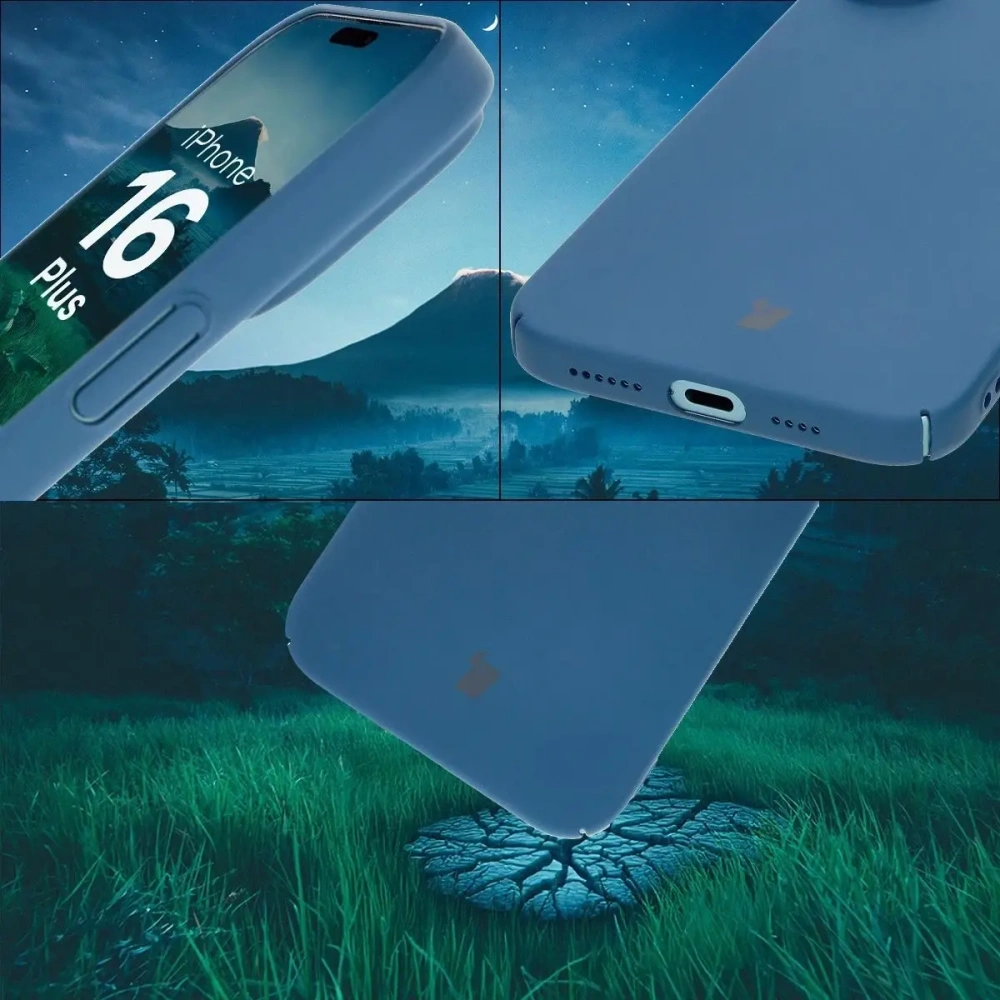 Hurtownia GSM - Bizon Case Lupka Apple iPhone 16 Plus albastru - BIZ8966 - {ean13} - Hurt
