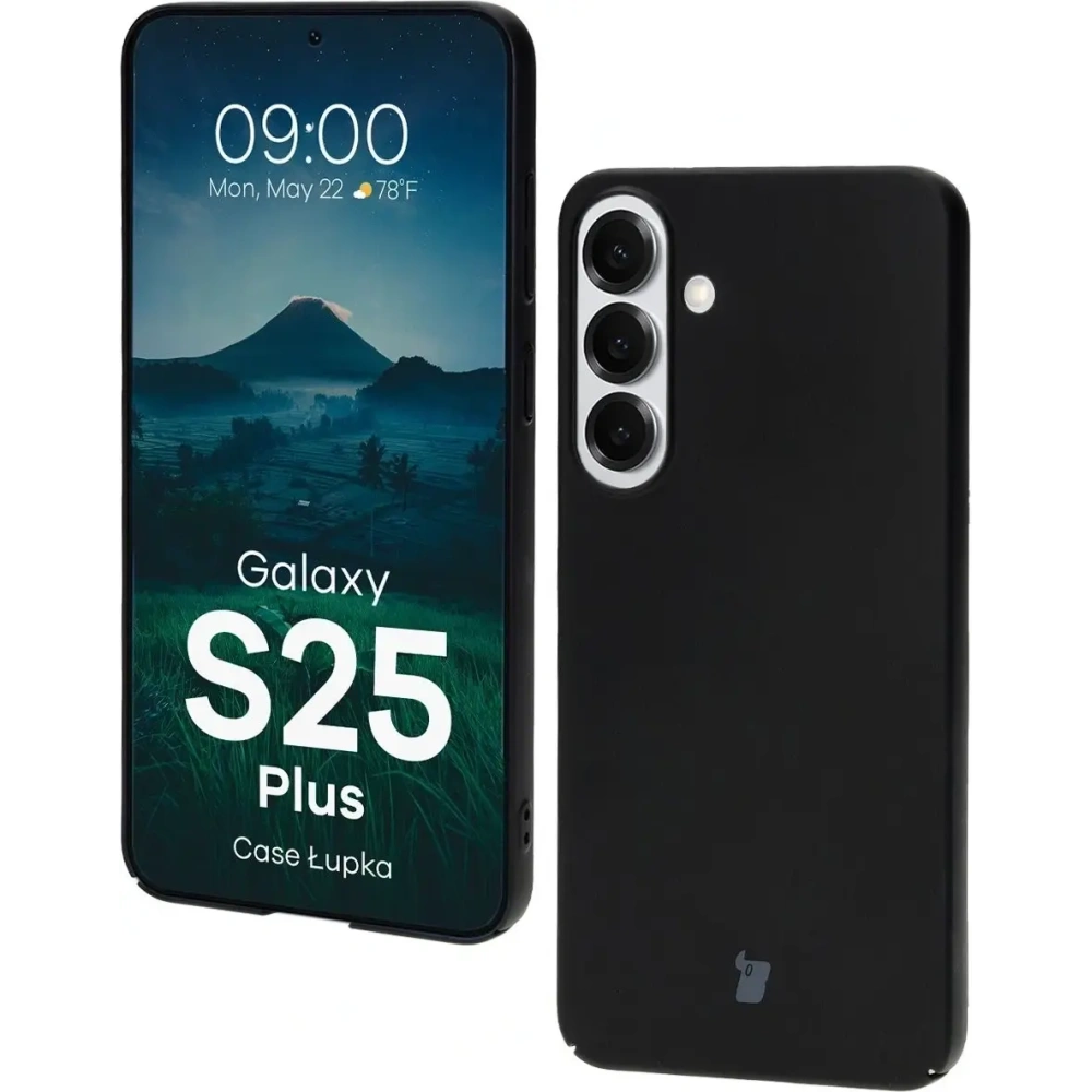 Hurtownia GSM - Bizon Case Lupka Samsung Galaxy S25+ Plus negru - BIZ8969 - {ean13} - Hurt
