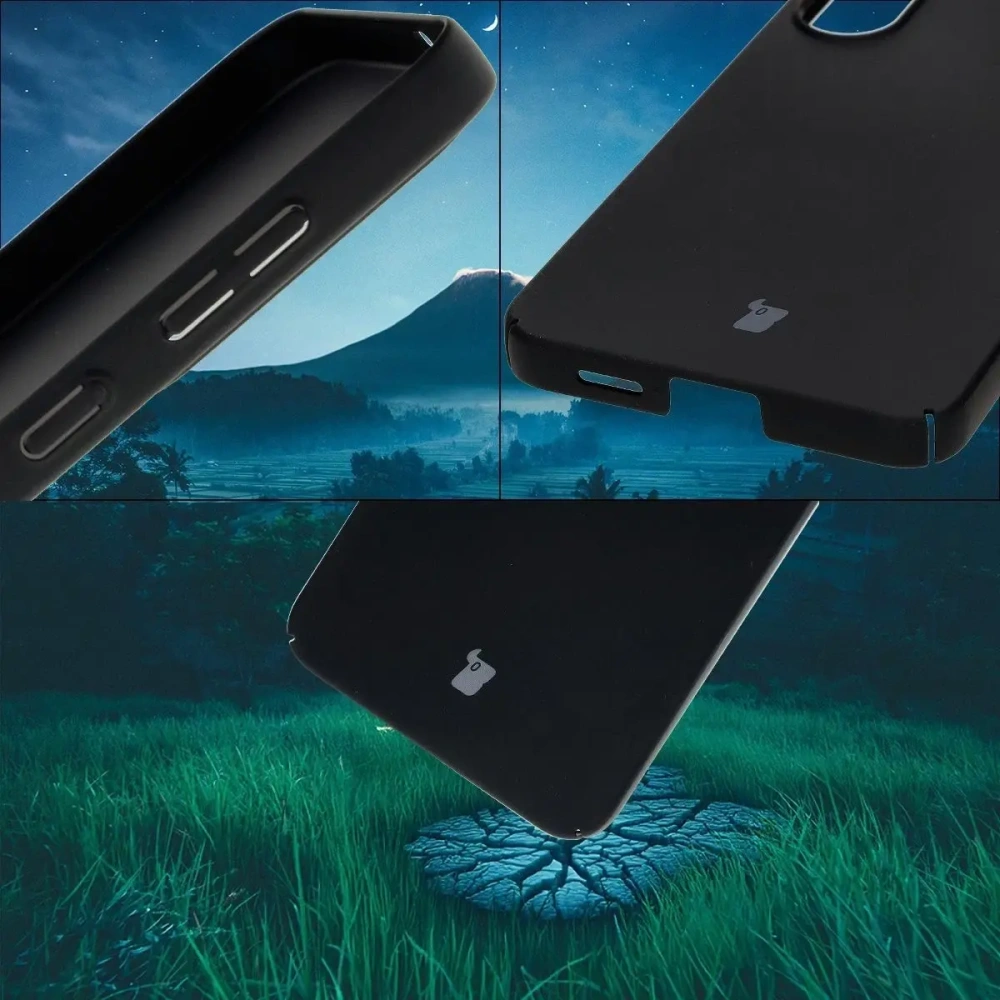 Hurtownia GSM - Bizon Case Lupka Samsung Galaxy S25+ Plus negru - BIZ8969 - {ean13} - Hurt