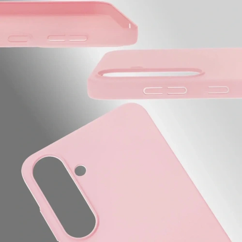 Etui Bizon Case Łupka do Samsung Galaxy S25+ Plus różowe