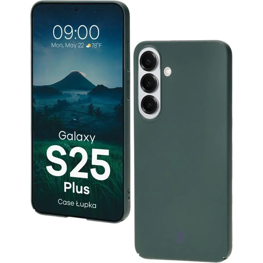 Hurtownia GSM - Etui Bizon Case Łupka do Samsung Galaxy S25+ Plus zielone - BIZ8972 - {ean13} - Hurt