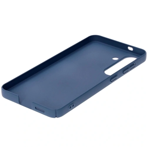 Etui Bizon Case Łupka do Samsung Galaxy S25 niebieskie