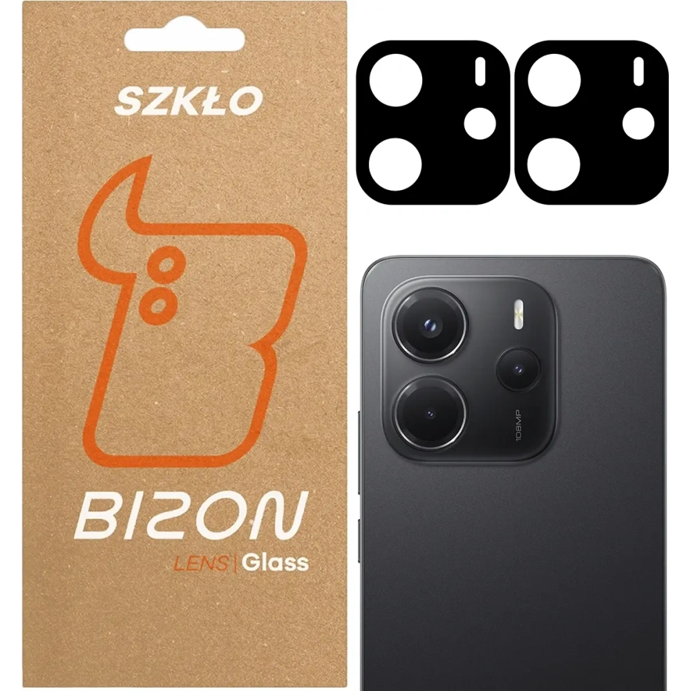 Hurtownia GSM - Bizon Glass Silk Lencse Xiaomi Redmi Note 14 4G [2 PACK] - BIZ8977 - {ean13} - Hurt