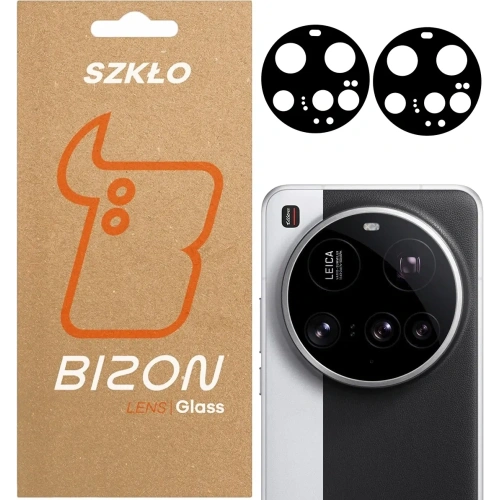 Szkło na aparat Bizon Glass Silk Lens do Xiaomi 15 Ultra [2 PACK]