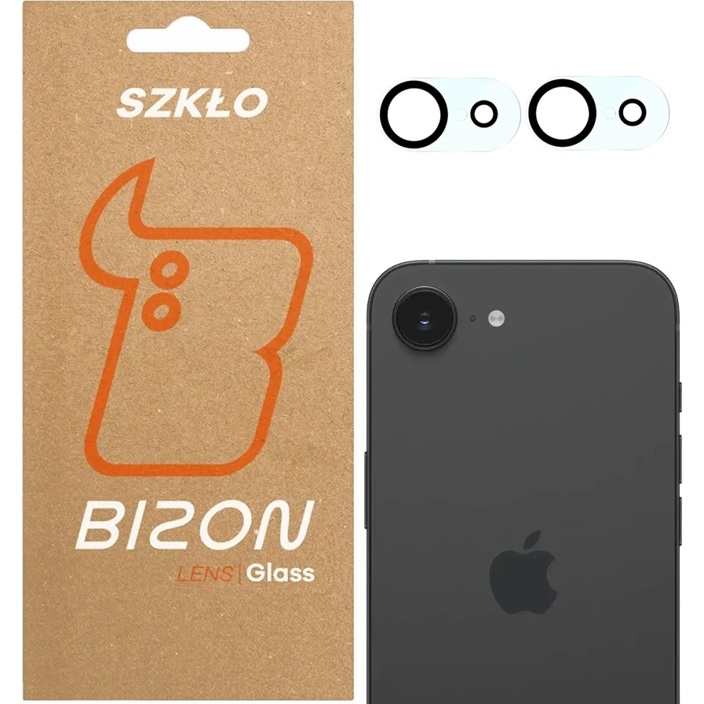 Hurtownia GSM - Bizon Glass Silk Lens Apple iPhone 16e [2 PACK] - BIZ8979 - {ean13} - Hurt