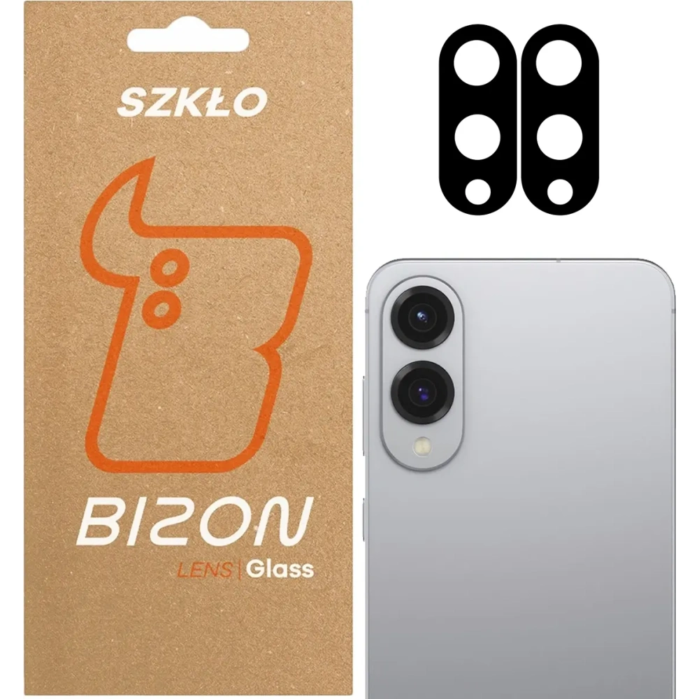 Wholesale Bizon Glass Silk Lens Samsung Galaxy S25 Edge [2 PACK] - BIZ8981 - {ean13} - Hurt
