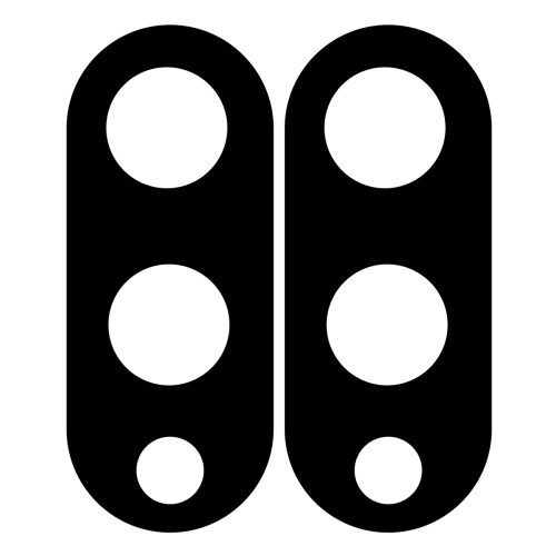 Szkło na aparat Bizon Glass Silk Lens do Samsung Galaxy S25 Edge [2 PACK]