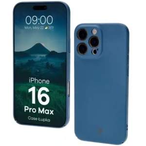 Hurtownia GSM - Bizon Case Lupka Apple iPhone 16 Pro Max kék - BIZ8983 - {ean13} - Hurt