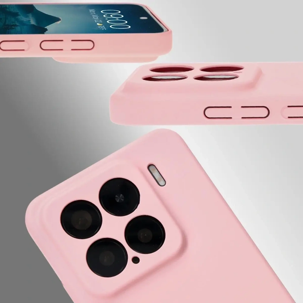 Hurtownia GSM - Etui Bizon Case Łupka do Xiaomi 15 różowe - BIZ8988 - {ean13} - Hurt