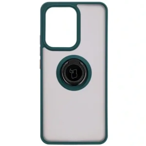 Hurtownia GSM - Bizon Case Hybrid Ring Oppo Reno13 F / FS füstös sötétzöld kerettel - BIZ8991 - {ean13} - Hurt