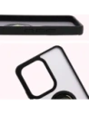 Hurtownia GSM - Bizon Caz Hybrid Ring Oppo Reno13 F / FS fumuriu cu un cadru negru - BIZ8992 - {ean13} - Hurt