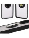Wholesale Bizon Case Hybrid Ring Oppo Reno13 F / FS smoked with a black frame - BIZ8992 - {ean13} - Hurt
