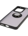 Wholesale Bizon Case Hybrid Ring Oppo Reno13 F / FS smoked with a black frame - BIZ8992 - {ean13} - Hurt