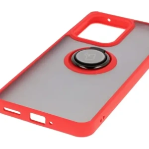 Hurtownia GSM - Bizon Case Hybrid Gyűrű Oppo Reno13 F / FS füstös piros kerettel - BIZ8993 - {ean13} - Hurt