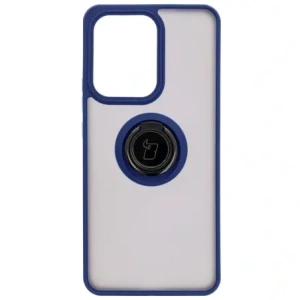 Hurtownia GSM - Bizon Case Hybrid Ring Oppo Reno13 F / FS kouřový s námořnickým modrým rámem - BIZ8994 - {ean13} - Hurt