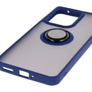 Hurtownia GSM - Bizon Case Hybrid Gyűrű Oppo Reno13 F / FS füstös színben, tengerészkék kerettel - BIZ8994 - {ean13} - Hurt