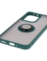 Wholesale Bizon Case Hybrid Ring Oppo Reno13 smoky with a dark green frame - BIZ8995 - {ean13} - Hurt
